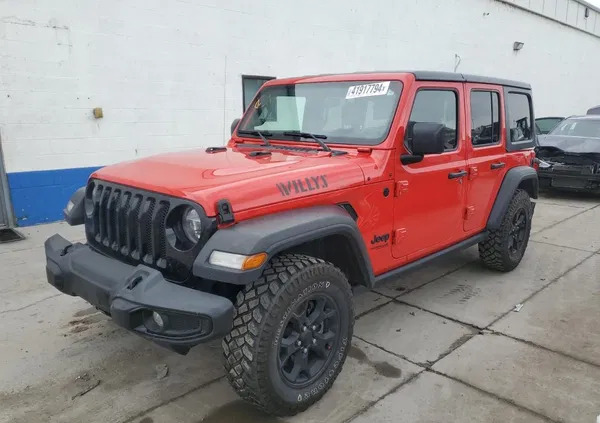 jeep Jeep Wrangler cena 74000 przebieg: 65297, rok produkcji 2021 z Borne Sulinowo